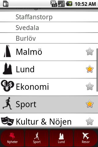 Sydsvenskan Android News & Weather
