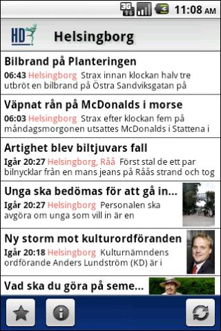 Senaste nytt från hd.se Android News & Weather