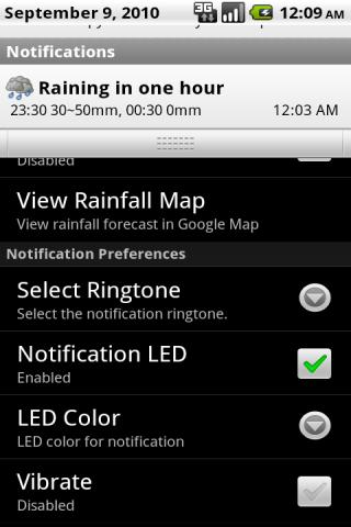 HKRainDroid Android Weather