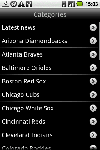 MLB news Android News & Weather