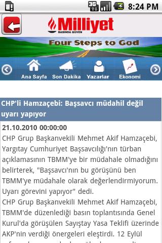 Milliyet Haber Android News & Weather