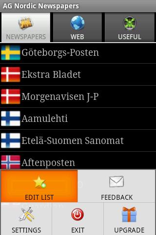 AG Nordic Newspapers Android News & Weather