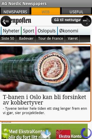 AG Nordic Newspapers Android News & Weather