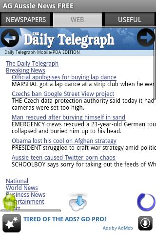 AG Aussie News FREE Android News & Weather