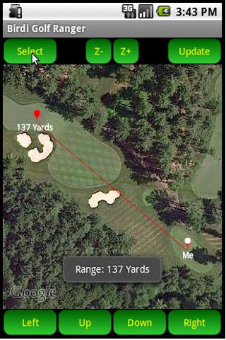 Birdi Golf Range Finder Android Sports
