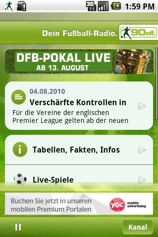 90elf – Saison 2010/2011 Android Sports