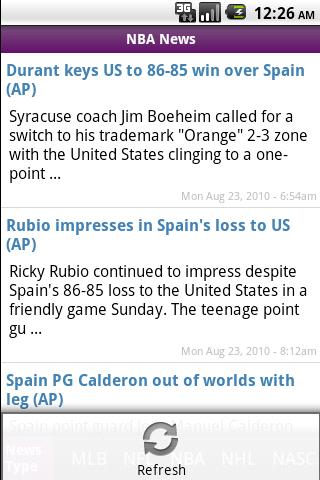 Yahoo Sports News Android Sports