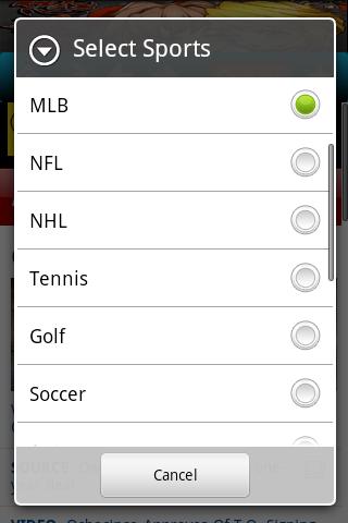 E.Sports Browser Android Sports