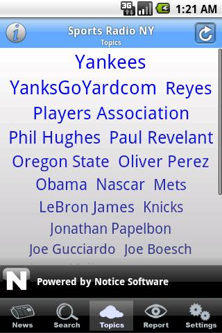 Sports Radio NY Android Sports