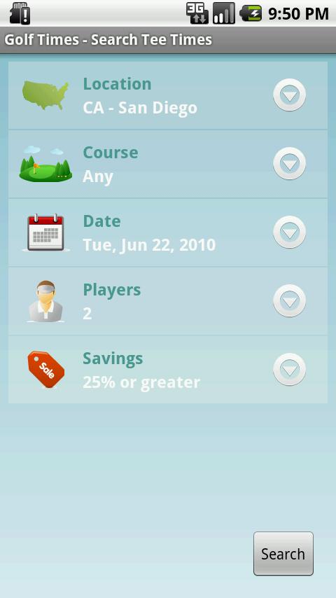 Golf Times Android Sports