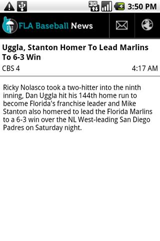 FLA Baseball News Android Sports