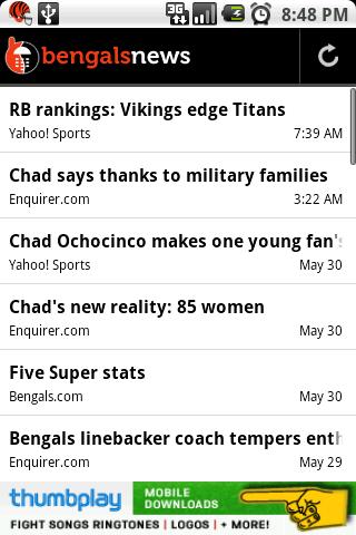 Bengals News Android Sports