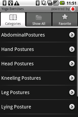 Yoga Exercises Android Sports
