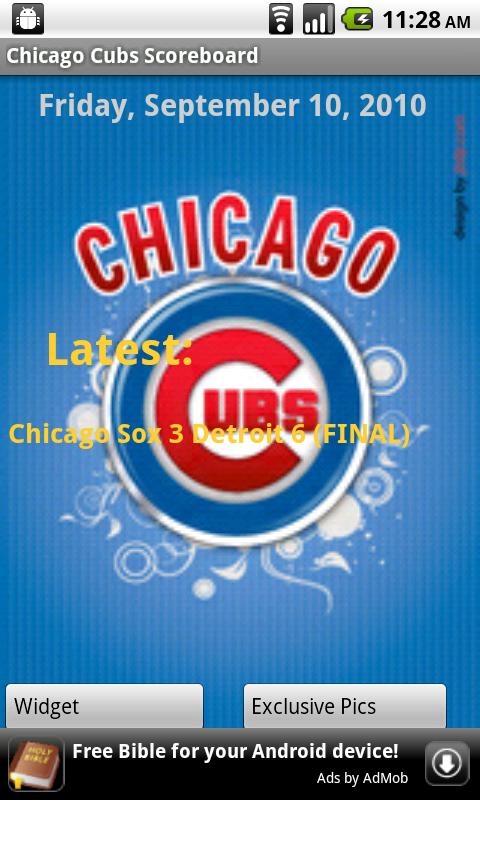 Cubs Scoreboard Android Sports