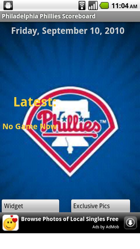 Phillies Scoreboard Android Sports