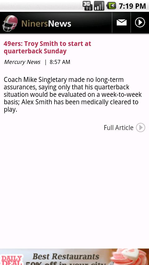 Niners News Android Sports