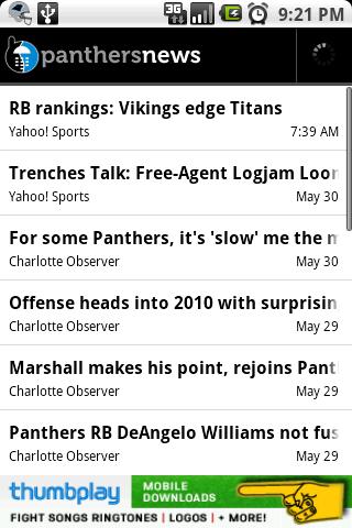 Panthers News Android Sports