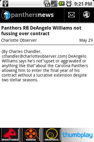 Panthers News Android Sports