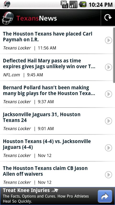 Texans News Android Sports