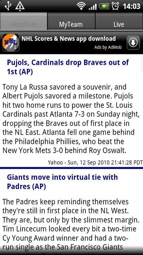 R.Sox Scores & News – Baseball Android Sports