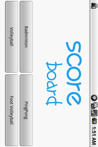 Score Board Android Sports