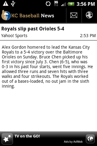 KC Baseball News Android Sports