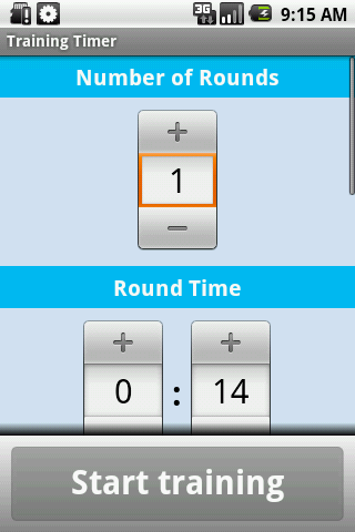 Training Timer Free