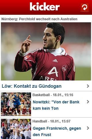 kicker online Android Sports