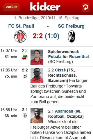 kicker online Android Sports