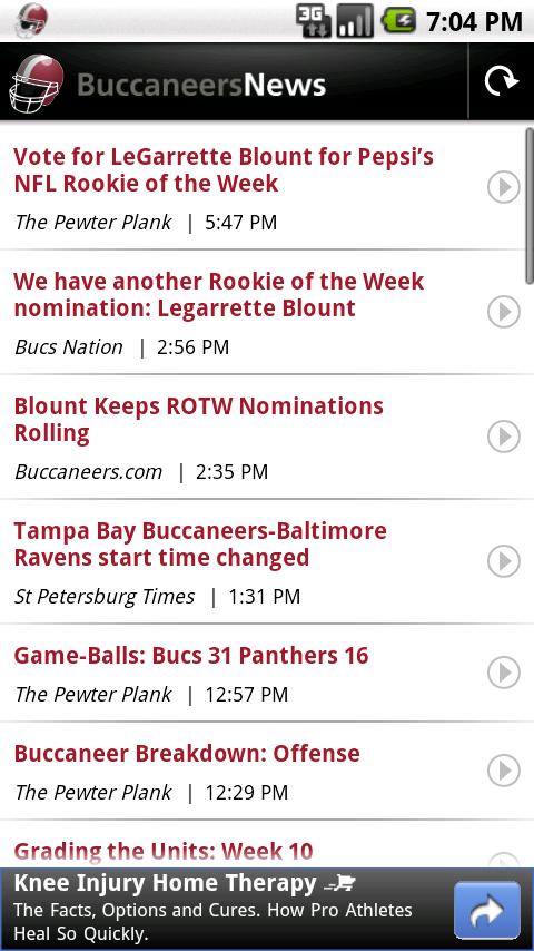 Buccaneers News Android Sports