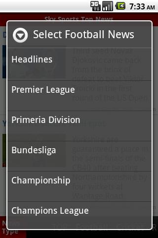 UK Sports News (sky) Android Sports