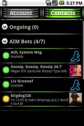 Easyroid Theme : Green Android Themes