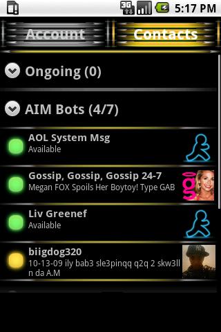 Easyroid Theme : Yellow Android Themes