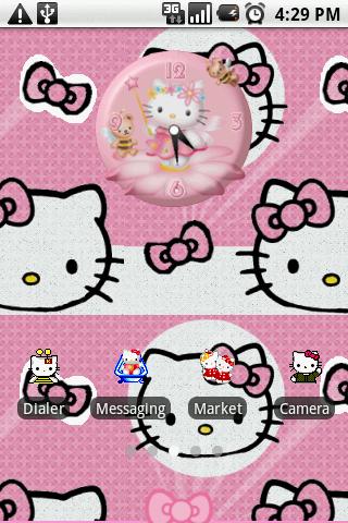 Cute Hello Kitty Theme Android Themes