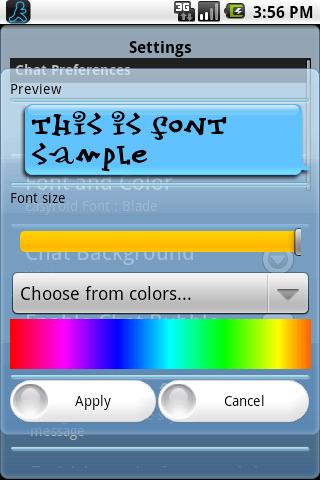 Easyroid Font : Childish Android Themes