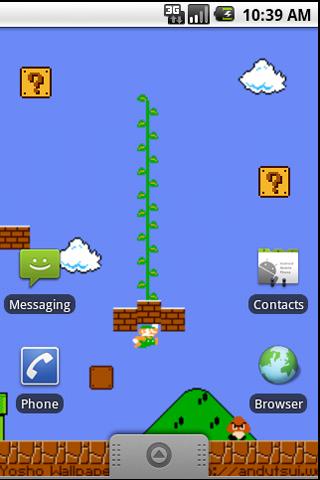 Mario Item Block Widget Android Themes