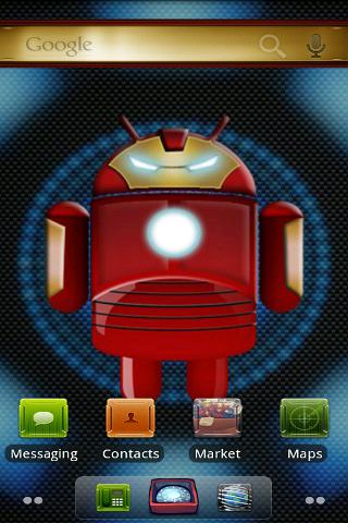 Iron Man ADW Theme Android Themes