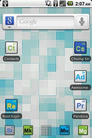 Chemistry ADW Theme Android Themes