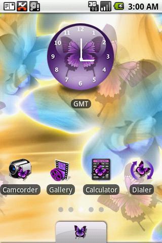 aHome Theme: Butterfly Android Themes