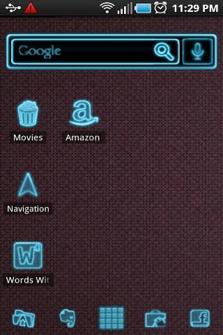 Tron ADW Theme Android Themes