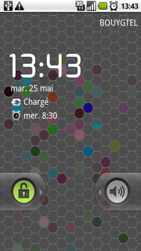 Live Wallpaper : The Hex Map Android Themes