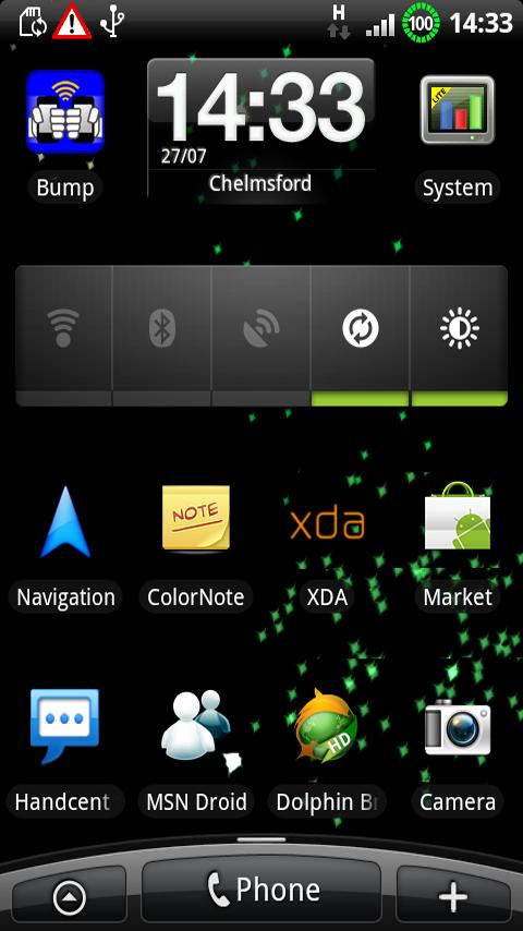 Explosion Live Wallpaper Android Themes