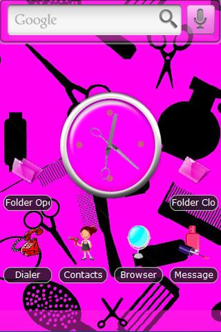 Hair Dresser Theme Android Themes