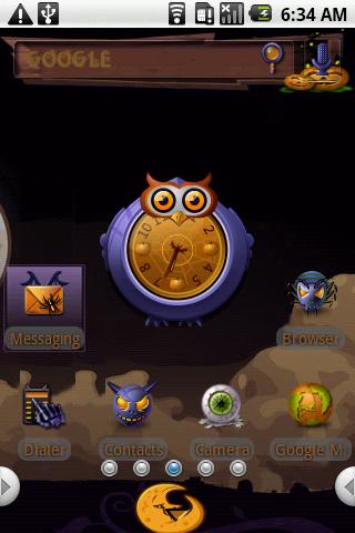 Halloween: Owl’s Prayer Android Themes