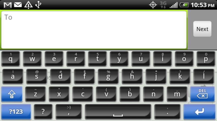 Glossy Keyboard Android Themes