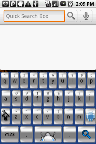 Keyboard Theme: SBAndroidandMe Android Themes