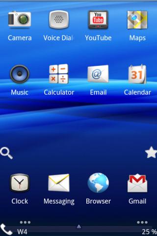 Open Home Skin – Xperia Android Themes
