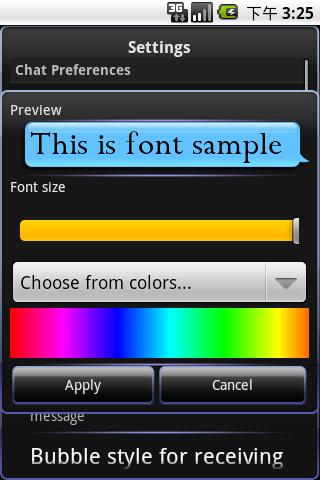 Roman Font Android Themes