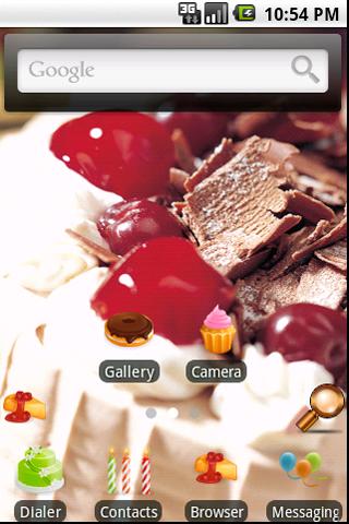 Cake Theme Android Themes