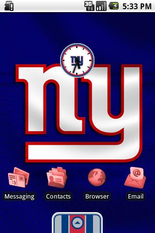 New York Giants Theme Android Themes